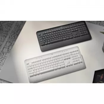 Logitech Signature K650 - tastiera - wireless - Bluetooth 5.1 - QWERTY - spagnolo - grafite (920-010917)