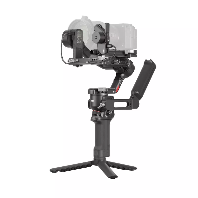 Stabilizzatore per camera a mano DJI RS 4 Combo nero alluminio batteria 12h