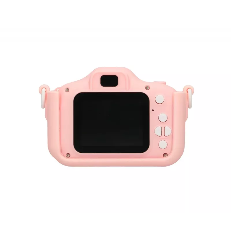 Fotocamera digitale per bambini Extralink H27 SINGLE PINK rosa bianca 3 anni