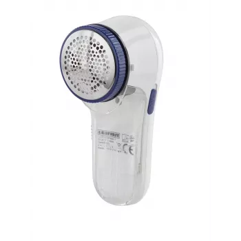 Rasafilo Leifheit 80029 – rimuovi pelucchi a batteria, 3 V, utilizza 2 batterie, blu/bianco