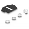 Kit di montaggio DeLOCK 88063 nero metallo
