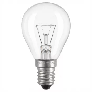Lampada per forno Osram 15W E14 300° lampadina chiara Bfm