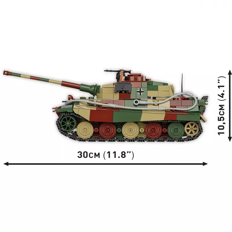 Set di costruzioni COBI Panzer VI Ausf. B Königstiger 802 pezzi