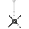 Barkan 3500 supporto da soffitto per TV, completamente orientabile, 13-65", 40 kg, bianco