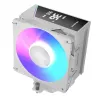 Dissipatore CPU ad aria MODECOM Volcano 0C T202 LCD ARGB 12 cm bianco