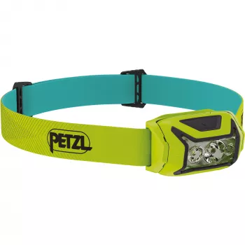 Lampada frontale Petzl Actik gialla LED 100 lm IPX4 98 g