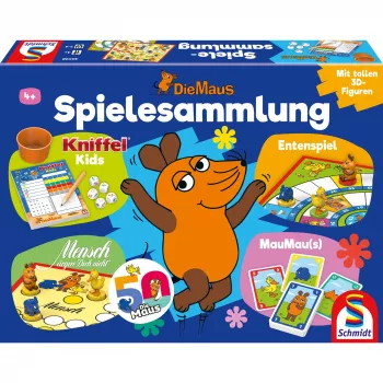 Gioco da tavolo Schmidt Spiele Die Maus raccolta di giochi