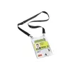 Portabadge Durable 852501 tessuto 10 pezzi
