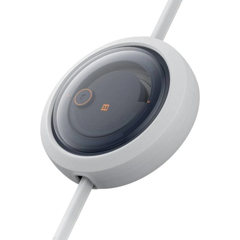 Cavo di ricarica rapida 3in1 Baseus Free2Draw USB-C a USB-C/Lightning/Micro 100W, 1,1m (bianco)