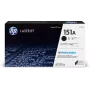 Toner HP 151A NERO cartuccia toner originale LASERJET 1500 pagine nero