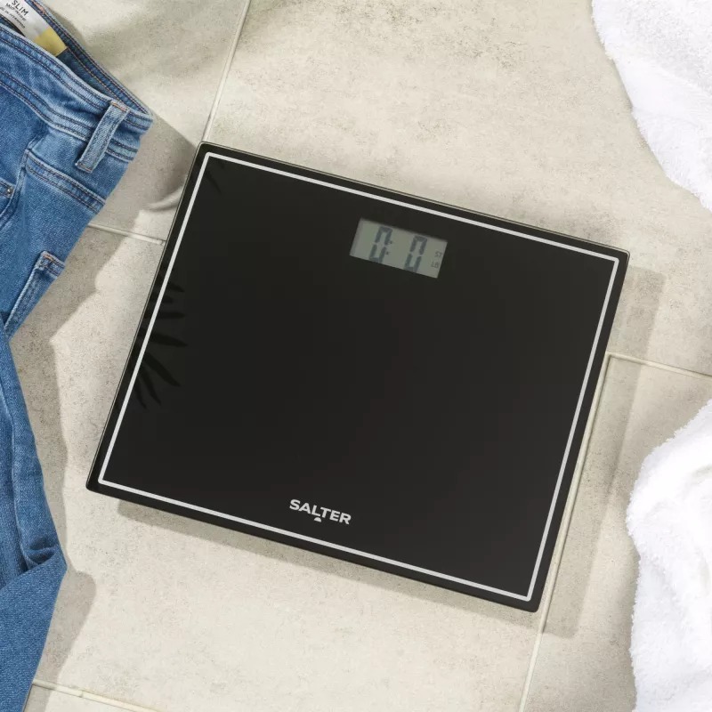 Bilancia pesapersone elettronica compatta Salter 9207 BCFEU12 - nero