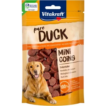 VITAKRAFT Duck Mini Coins - snack per cani - 80 g