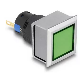 Lampada industriale a LED per macchine DELOCK 22056 — 1 lampada, IP40/IP65, AC 250V, 5A, 25×42×25 mm