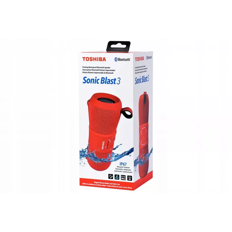Altoparlante portatile Toshiba Sonic Blast 3 TY-WSP200 rosso