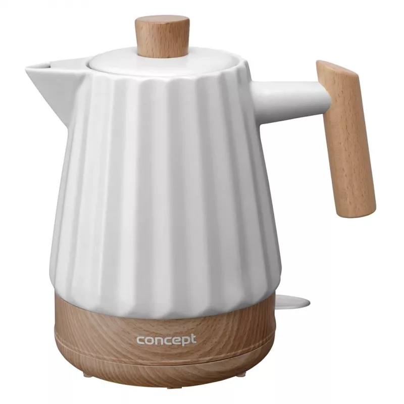Concept RK0090 bollitore in ceramica 1,5 l bianco