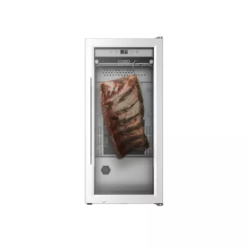 Caso | armadio per stagionatura a secco con tecnologia a compressore | DryAged Master 63 | classe di efficienza energetica non applicabile | armadio per stagionatura alimenti con tecnologia a compressore | a libera installazione | capacità bottiglie non applicabile