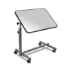 Tavolino da letto HERDEGEN EASY modello 421000 – tavolino compatto, altezza regolabile 70–105 cm, piano 600×400 mm, inclinabile 0–90°, 4 ruote con freno, portata massima 10 kg