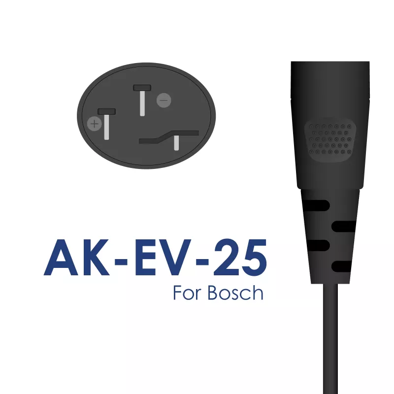 Akyga AK-EV-25 Caricabatterie 42V/4A 168W Bosch 1,2m