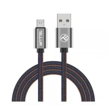 Cavo dati USB a Micro-USB Tellur 1 m denim