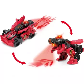 Switch & Go Dinos - Fire-Mini-T-Rex, figura da gioco