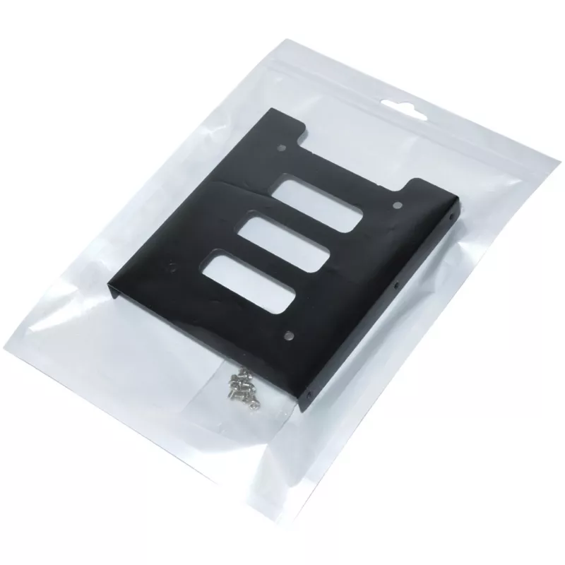 Staffa di montaggio ultron interna 1x2.5 SSD/HDD metallo nero (377213)