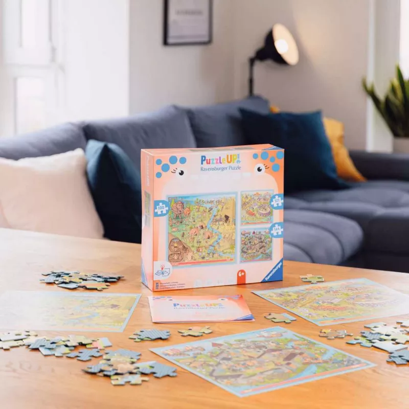 Puzzle UP Storia - Preistoria, Antica Roma, Medioevo 100, 121 e 144 pezzi
