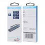 Adattatore HUB USB C 6in1 - HDMI, USBx3, PD, RJ-45