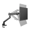 Braccio per monitor SILVERSTONE SST-ARM13 — supporto singolo regolabile in altezza compatibile VESA, argento