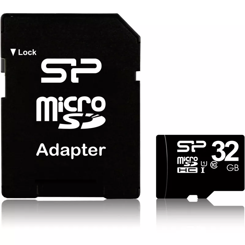 Scheda di memoria Silicon Power SP032GBSTH010V10SP 32 GB MicroSDHC UHS-I Class 10