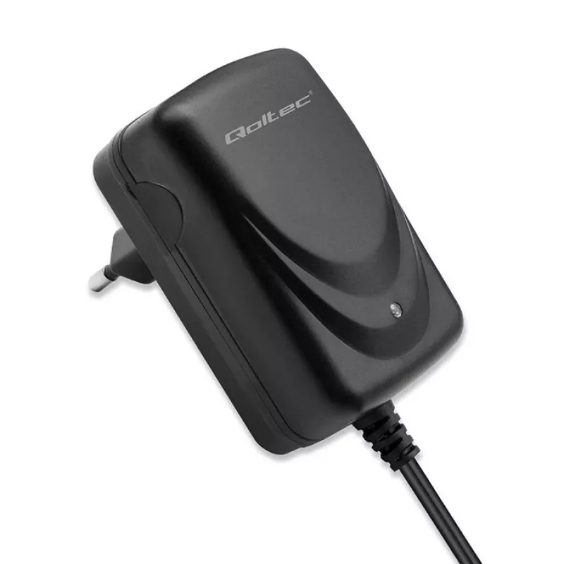 Caricabatterie QOLTEC Charger AGM GEL STD 6V 1A per batterie al piombo-acido 6V, AGM e Gel