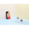 Custodia per cellulare Man and Wood per iPhone 12 / 12 Pro — spina di pesce azalea nero
