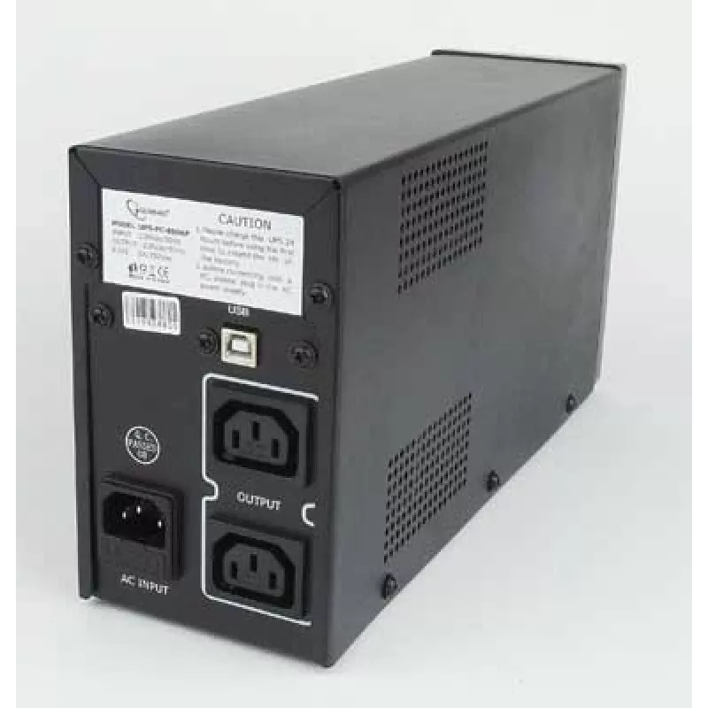 Gruppo di continuità Gembird UPS-PC-850AP (UPS) Line-Interactive 0,85 kVA 520 W 4 uscite AC