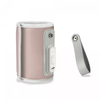 Scaldabiberon Lionelo Thermup Go rosa — scaldabiberon e scaldavivande portatile per l'alimentazione del bebè