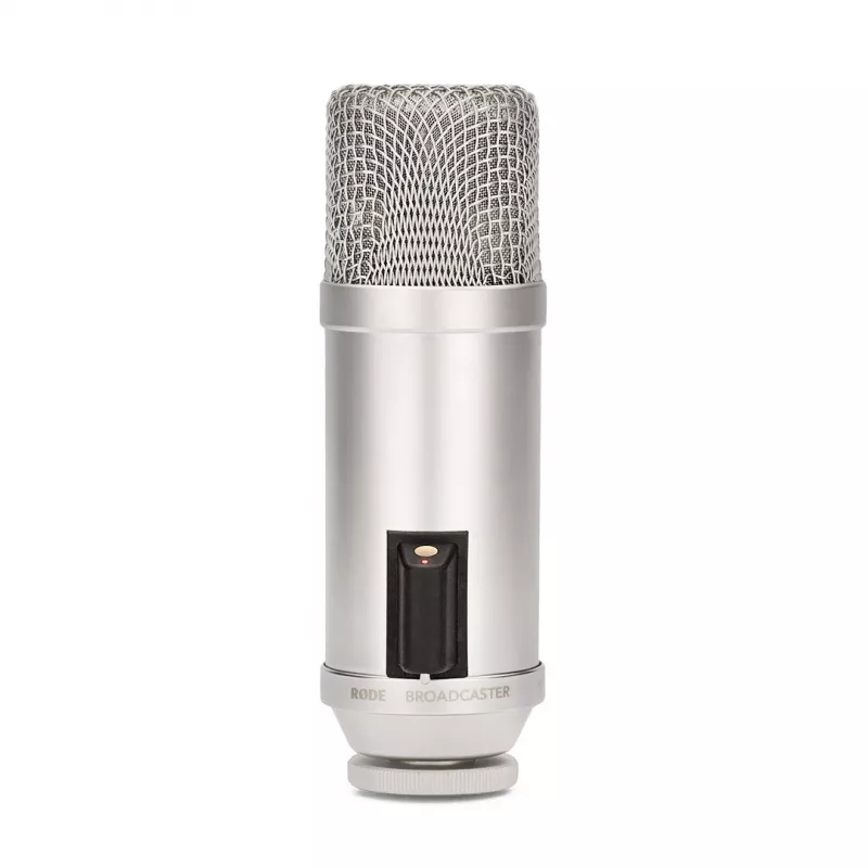 Microfono a condensatore RODE Broadcaster — microfono da studio professionale a diaframma largo per registrazioni vocali