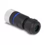 Connettore M12 codifica A 8 poli femmina DeLOCK 60538 connessione a vite