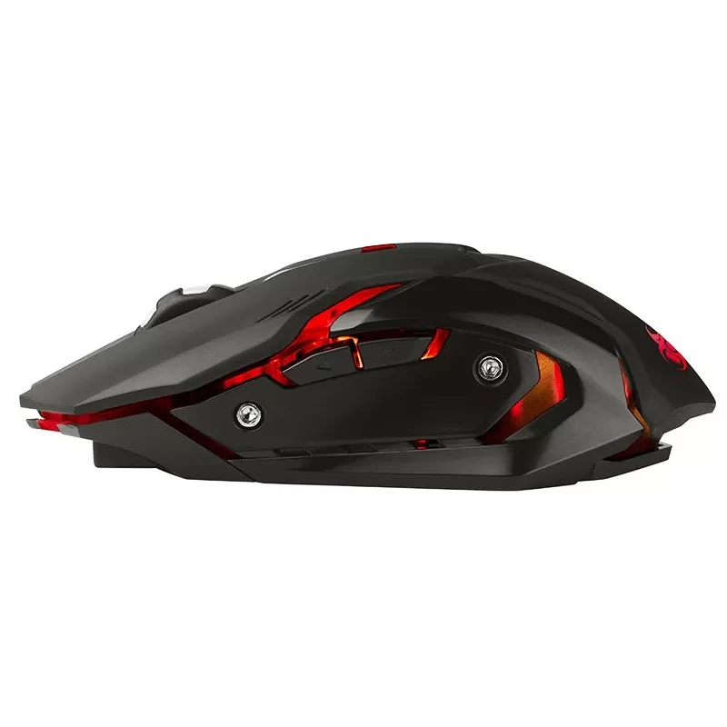 Mouse Gaming ergonomico wireless TRACER ROCKY RF NANO - design compatto, connessione RF wireless