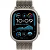 Cinturino Milanese Loop in titanio naturale 49 mm - S