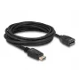 Cavo di prolunga DisplayPort 1.2 DeLOCK 4K 60 Hz 5 m