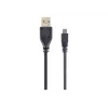 Gembird 1,8 m cavo USB 2.0 A/Mini-USB M USB A Mini-USB B nero