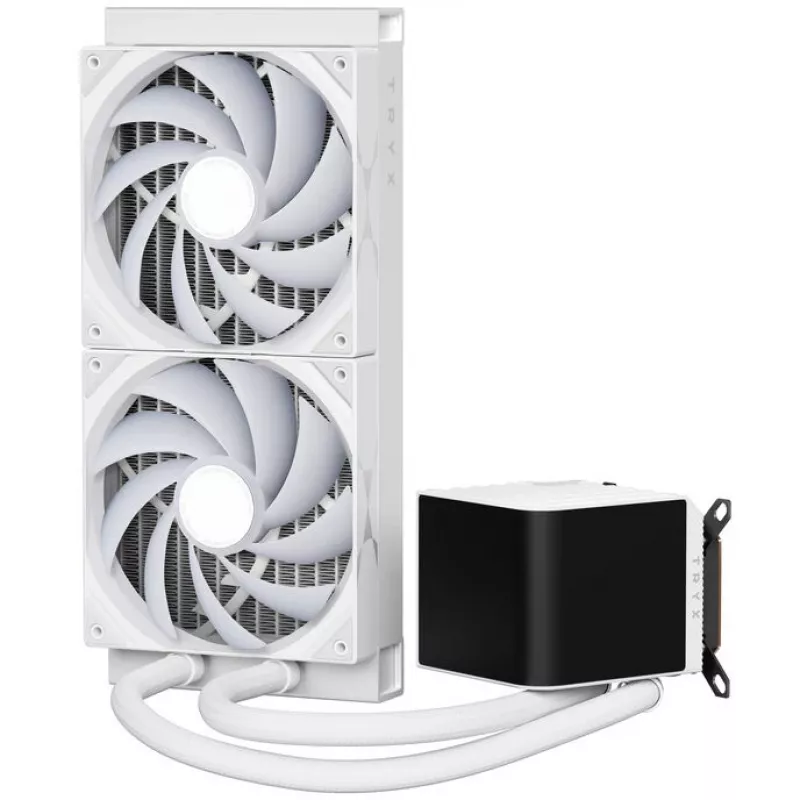 Raffreddamento a liquido ARGB - 280 mm bianco