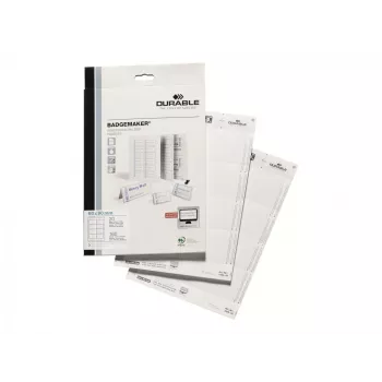 Inserto portanome Durable 1456-02 60x90 mm bianco