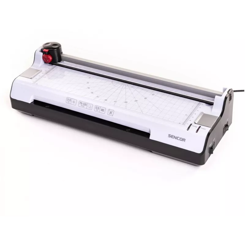 Plastificatrice da ufficio SENCOR SLA 230 A4, compatibile con fogli A4, spessore pellicola 2x75–2x125 mm