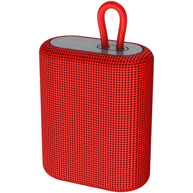 Altoparlante Bluetooth Canyon BSP-4 lettore TF/USB-C/5W rosso retail