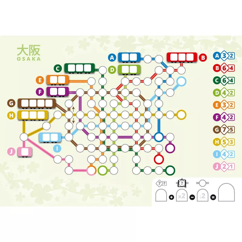 Voll verplant - Zusatzblock Japan, gioco da tavolo