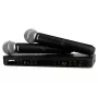 Shure BLX288E/SM58-H8E – Sistema wireless con ricevitore e due microfoni SM58