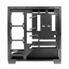 Case PC MODECOM Volcano Stellar NF ATX Midi Tower, vetro temperato, nero, supporta ATX/micro ATX, GPU fino a 420 mm, dissipatore CPU 175 mm