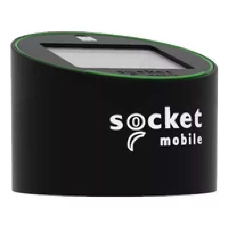 Lettore QR-code palmare Socket Mobile SocketScan S320 — Bluetooth, nero, accessorio Secure-Pad