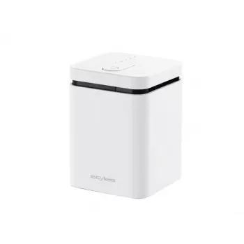 Diffusore di aromi Stylies ELARA/WHITE — diffusore a evaporazione, per ambienti fino a 25 m², timer 2 h, AC/batteria/USB, 1,3 W, 74×74×100 mm