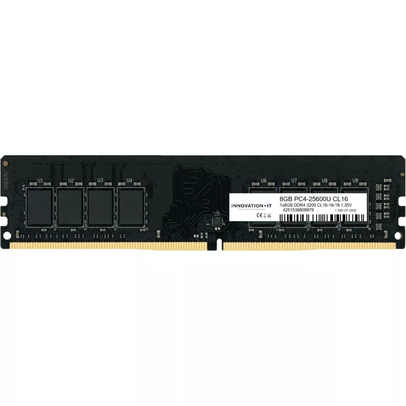 Innovation IT 3200 8GB CL16-18-18 1.35V LD 8-Chip modulo di memoria 1 x 8 GB DDR4
