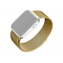 Cinturino sostitutivo in maglia metallica FIXED FIXMEST-434-GD per Apple Watch 42/44/45/46/49 mm, finitura oro